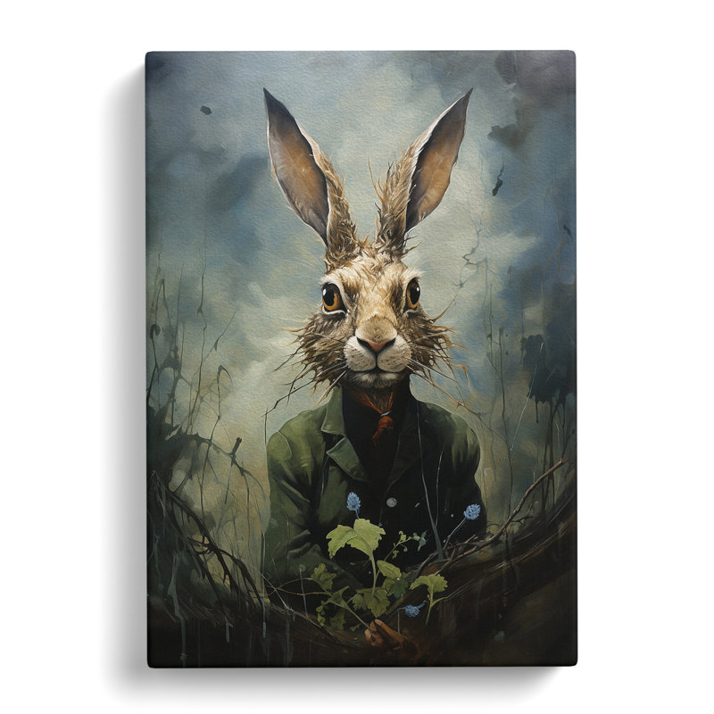 Hare Conceptual No.2 - Print, 50cm H x 35cm W x 3cm D