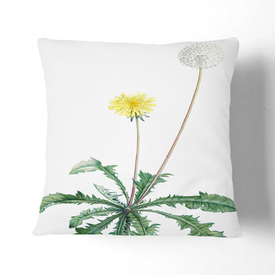 Floral Square Throw Cushion