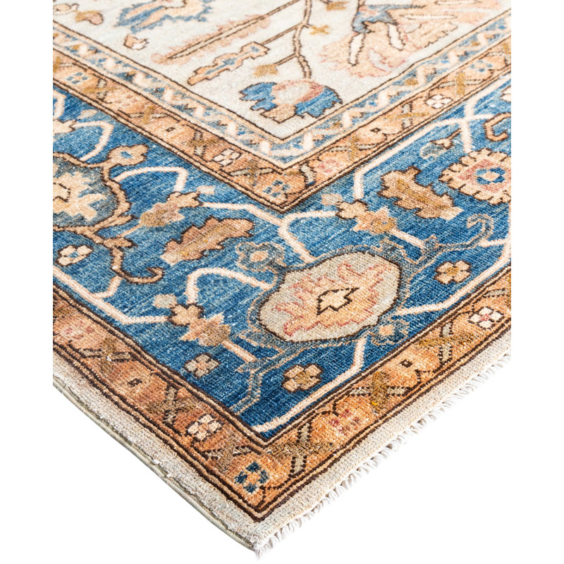 Serapi One-of-a-Kind 8' 1" X 9' 9" Hand Knotted Area Rug