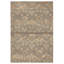 Hand Knotted Silk Area Rug in Pewter