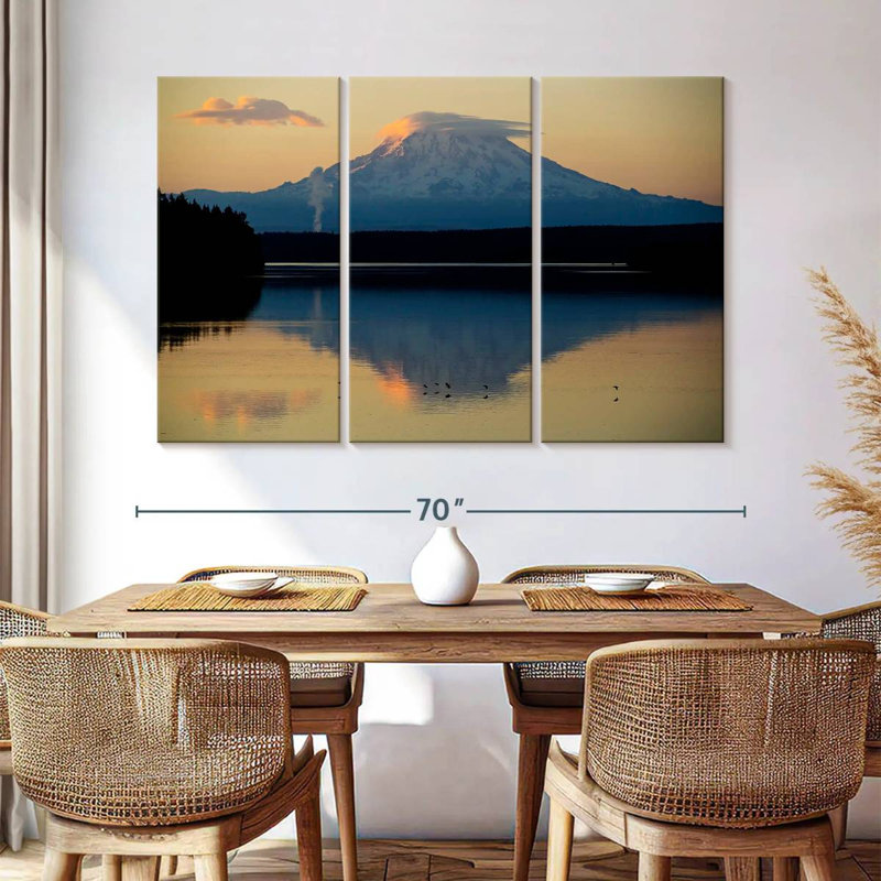 Alvord Mt. Rainier Charm, H 24 po x l 38 po
