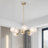 8 - Light Dimmable Sputnik Chandelier