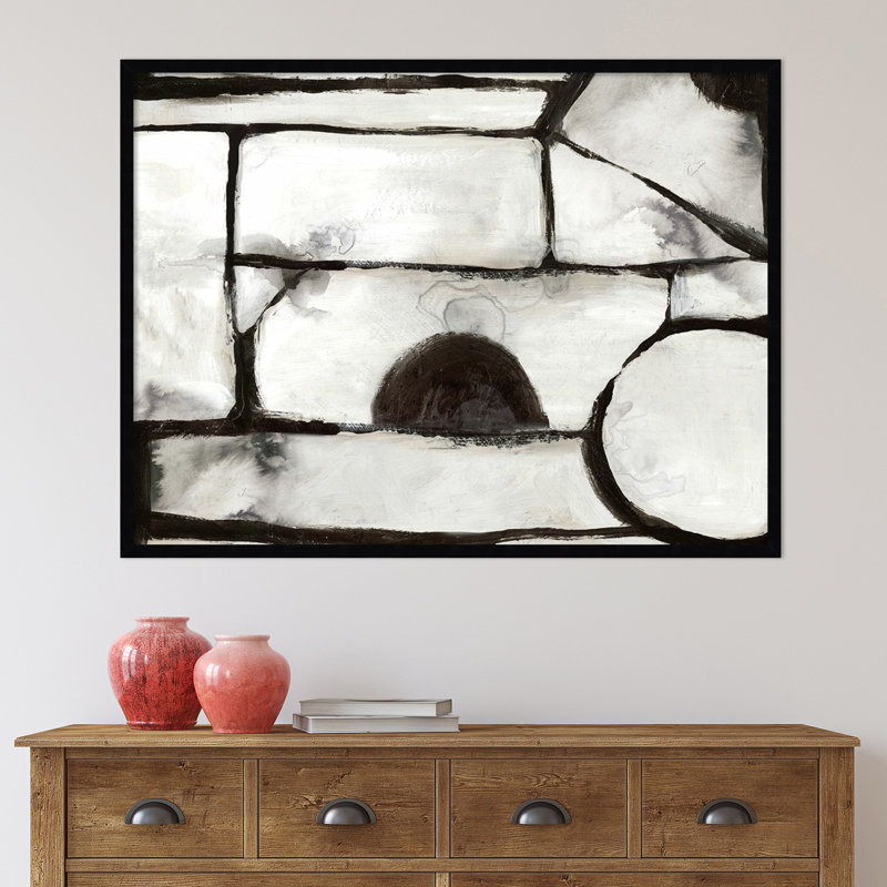 Ancient Pathways II by PI Studio, 31" H x 41" W, Black