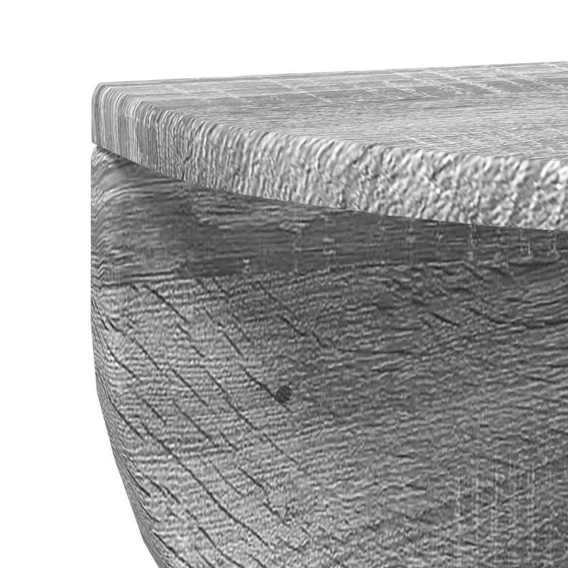 Floating Shelf, 24cm H x 48cm W x 24cm D, Grey Sonoma