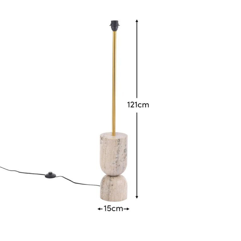 121 H cm Traditional Floor Lamp
