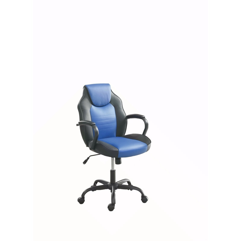 Chaise de bureau à hauteur réglable et similicuir