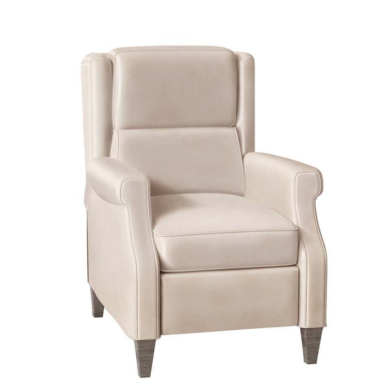 Fauteuil inclinable standard de 31 po de large Gallaway, Manuel, Pierre, Cuir véritable minéral Rio