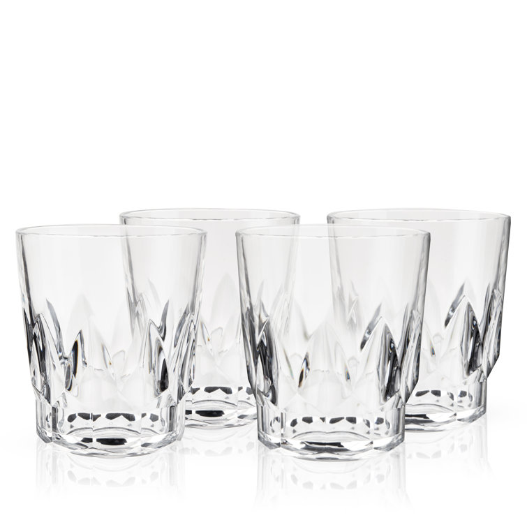 Shatterproof Acrylic DOF Tumblers (Set of 4)