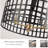 3 - Light Dimmable Drum Chandelier-1549632506
