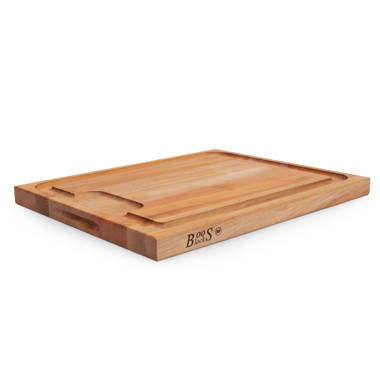 Labelll Canadian Maple Butcher Block Cutting Board With Rubber