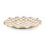 Mocha Check Ceramic Serving Platter-1307120359