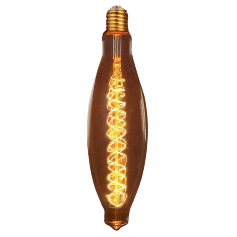Oversized Amber Edison Filament Bulb