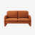 Orange Lamb Fabric selected