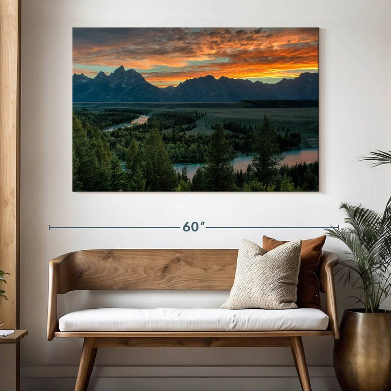 Alvord Snake River, H 34 po x l 51 po
