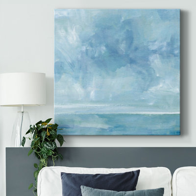 «Ocean Meets Sky III», toile tendue avec châssis