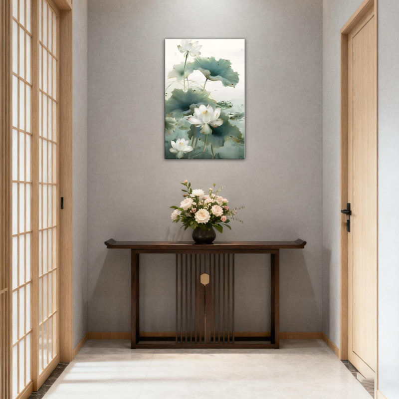 Art mural en toile blanche sans cadre 24 po x 36 po