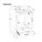 Antony 20'' Single Bathroom Vanity With Ceramic Top-356743425