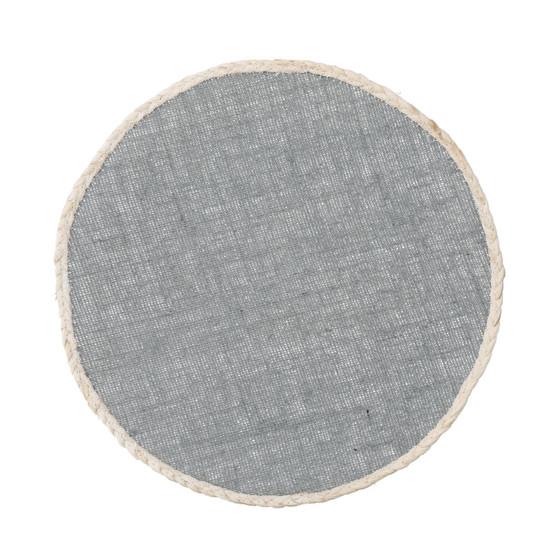 Naturals Jute Solid Colour Round Placemat