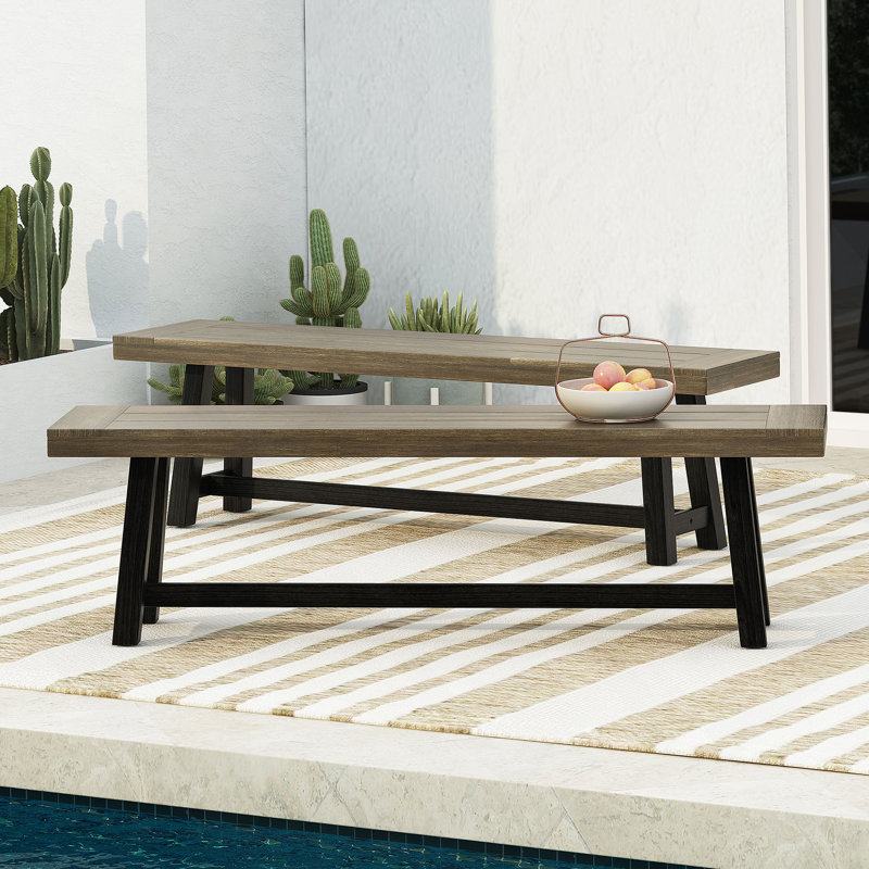 Acacia Outdoor Bench