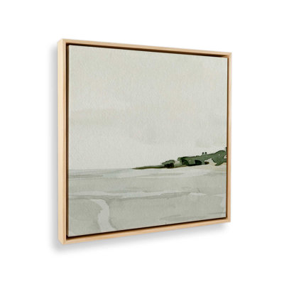 Impression sur toile roulée Minimalist Coast Elegance
