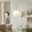 Flower Glass Shade Wall Light Wrought Iron Wallchiere-857311009