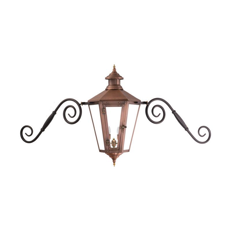 Earlham Outdoor Lantern, 27" H x 20" W x 20" D