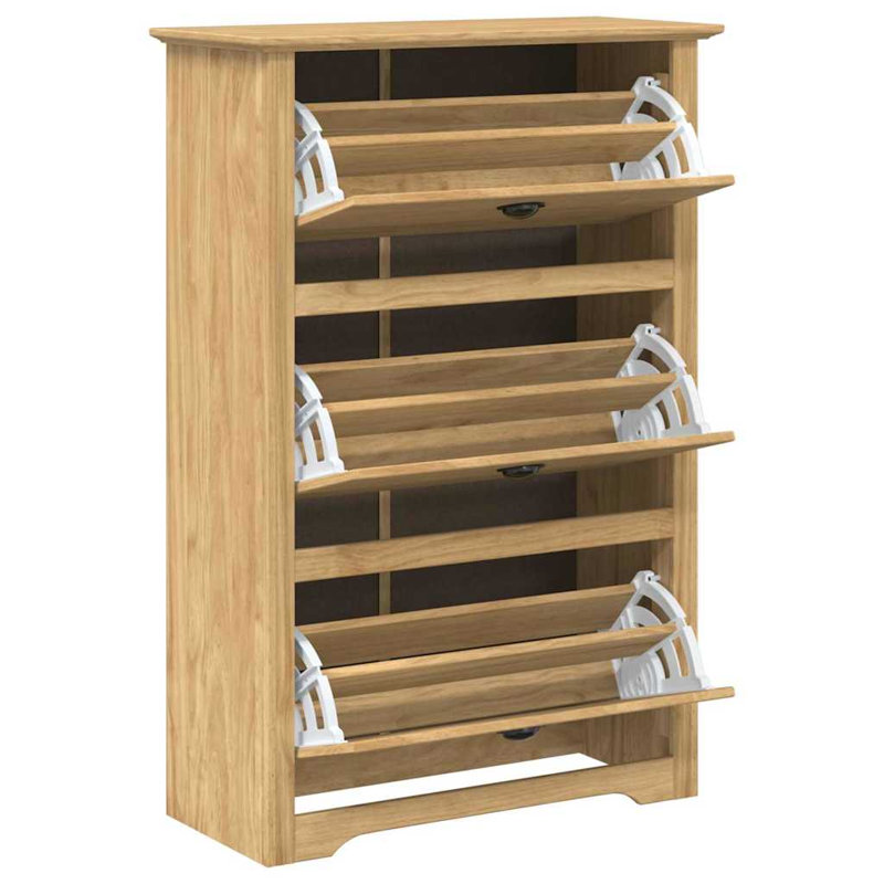 3 Pair Shoe Rack