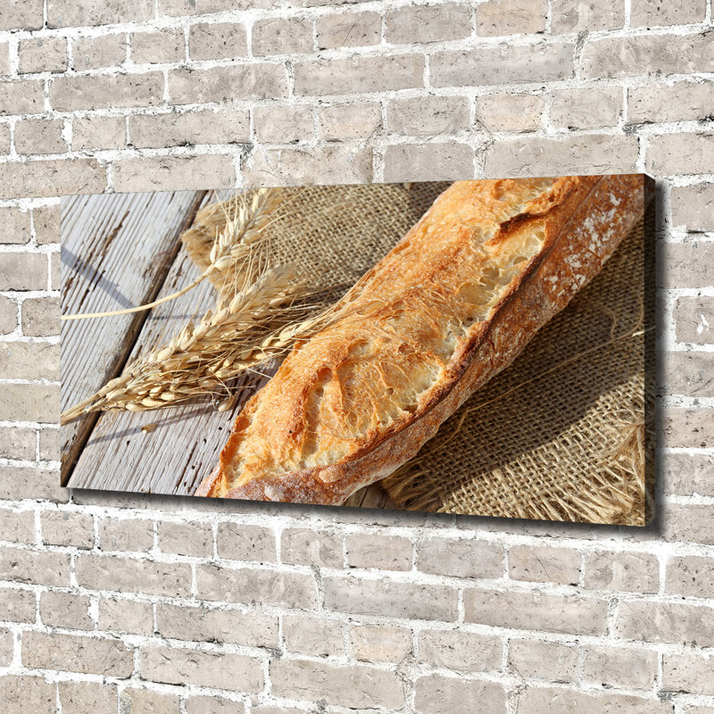 Fresh Baguette - Wrapped Canvas Print