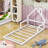 Vimbai Twin Size Wood House Bed with Slats Support-1691237118