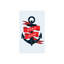 Nautical Anchor - impression d'art graphique-52838504-52838505-52838506