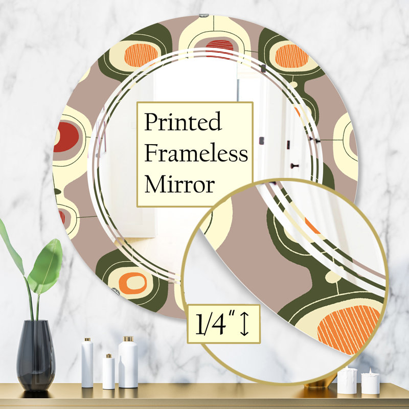 Miroir mural Triple C, H 31,5 po x l po