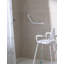 White Modular Adjustable Shower Stool