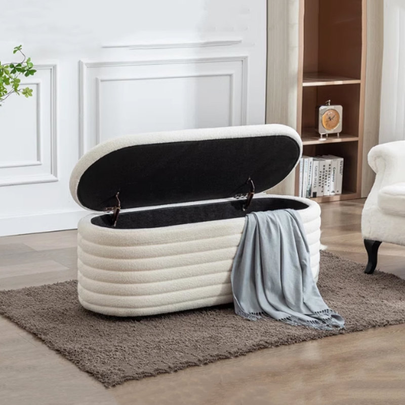 Banc de rangement avec banc de rangement