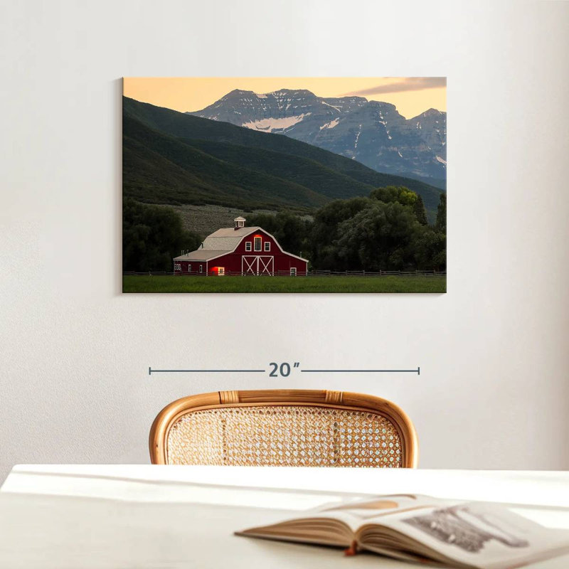 Lilie campagne Utah Barn, H 16 po x l 24 po