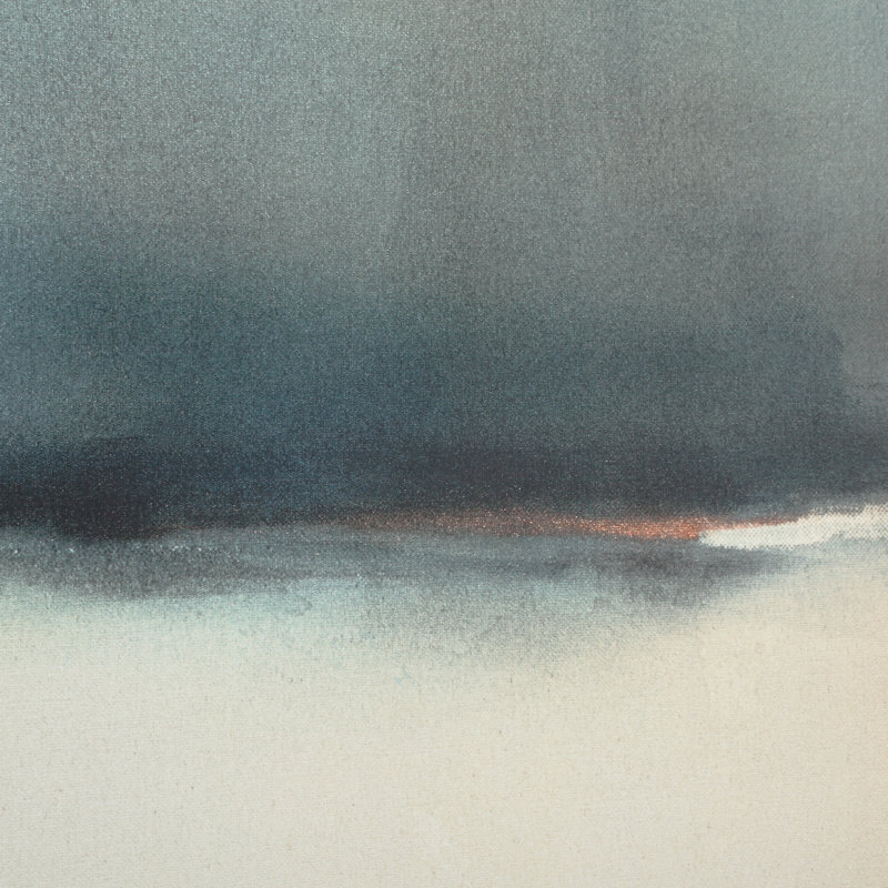 Deep Rains Framed Abstract Print