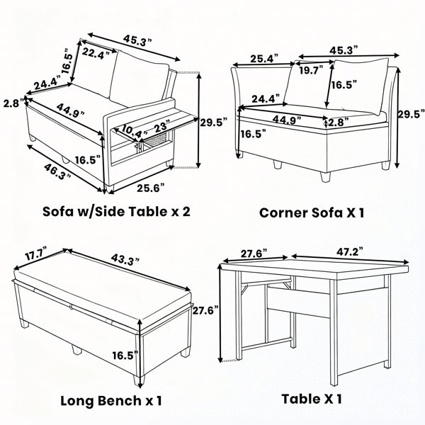 Dimensions du produit