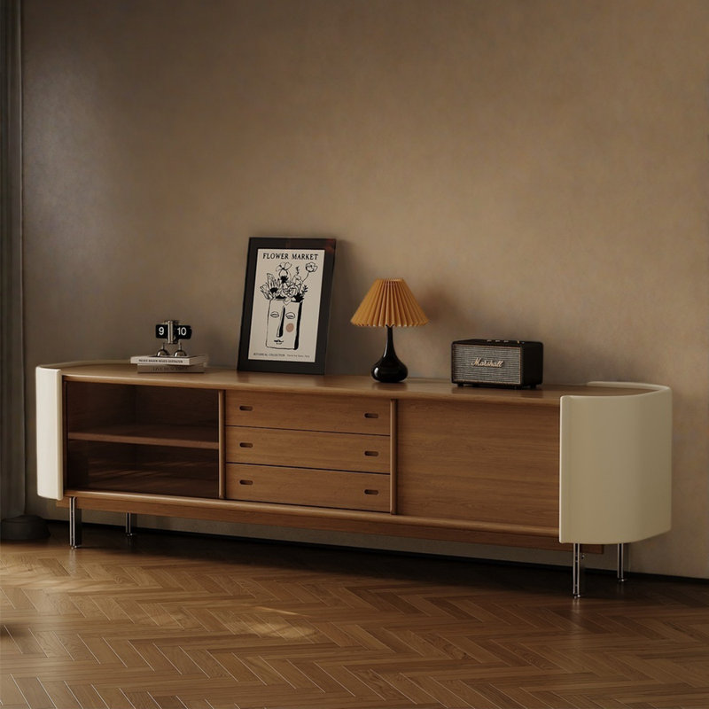 Medieval style TV stand, 82.68"