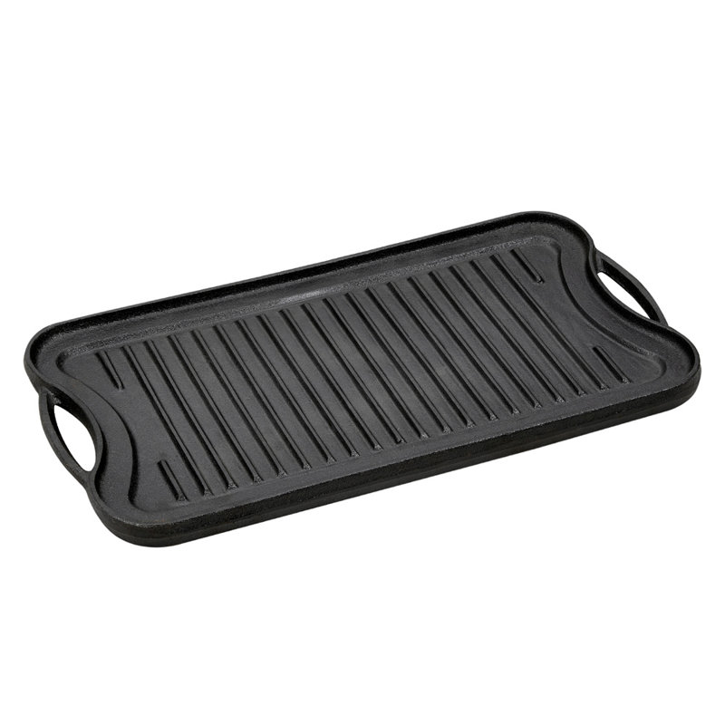 Blakney Cast Iron Griddle, 53cm L x 26.50cm W