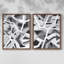 Magnetic Grays I - impression encadrée de qualité supérieure - prête à être accrochée - aucun clou requis - aucun clou requis-1188003756-1188003745