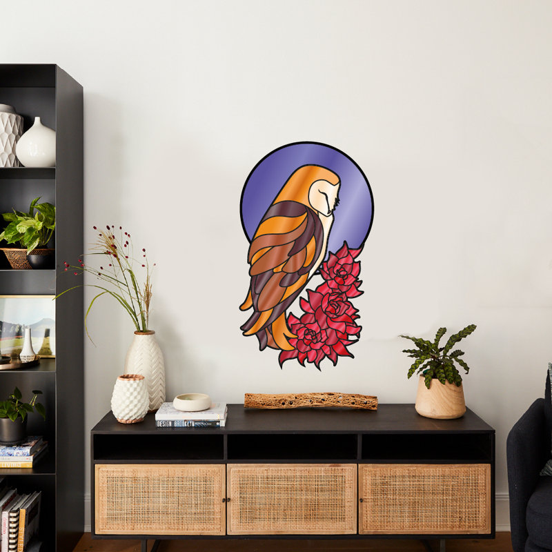 Non-Wall Damaging Wall Decal, 30" H x 27" W