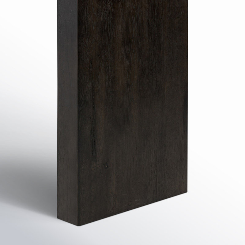 Console Henn, Noir fumé, H 30,75 po x l 94 po x P 15 po