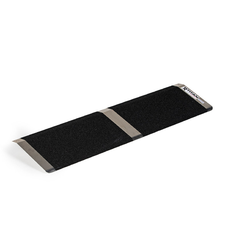 Rampe de seuil en aluminium 8 po x 32 po Titan Ramps, H 1 po x l 32 po x P 8 po