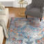 Tapis oriental gris / bleu Honig-1276596610