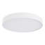 Rynn 7-in Black dimmable LED Flush Mount-695043492