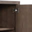 Buffet de style campagnard rétro 47,25 pouces avec placage de pin et 2 portes pour le salon, la cuisine-133071584