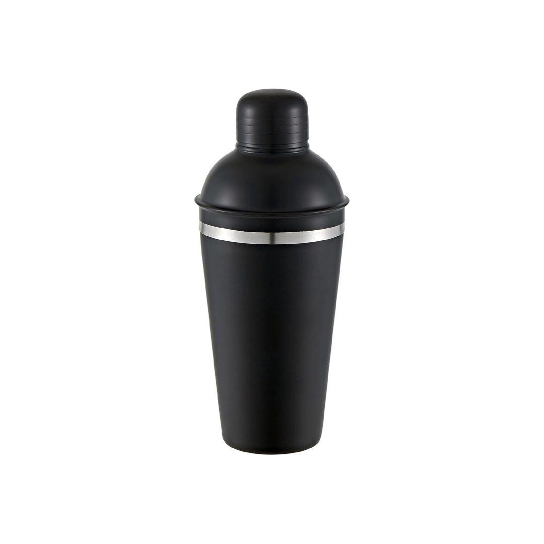 Stainless Steel Professional Cocktail Shaker 750 ml black finish by Buckingham - Image 4