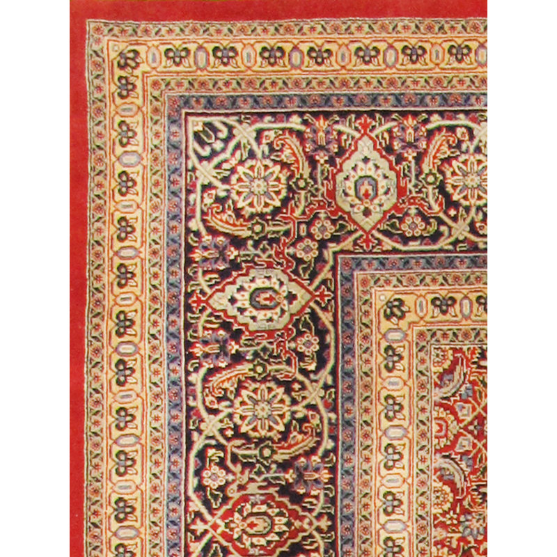 Baku Handmade Wool Oriental Area Rug, Round 8'