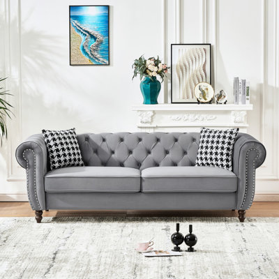 32.19'' Velvet Sofa