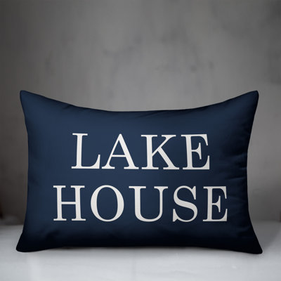  Lake House Outdoor Rectangular Pillow Cover & Insert