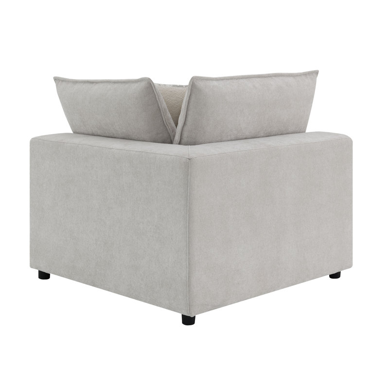Canapé modulaire de coin 3 pièces Murilda
